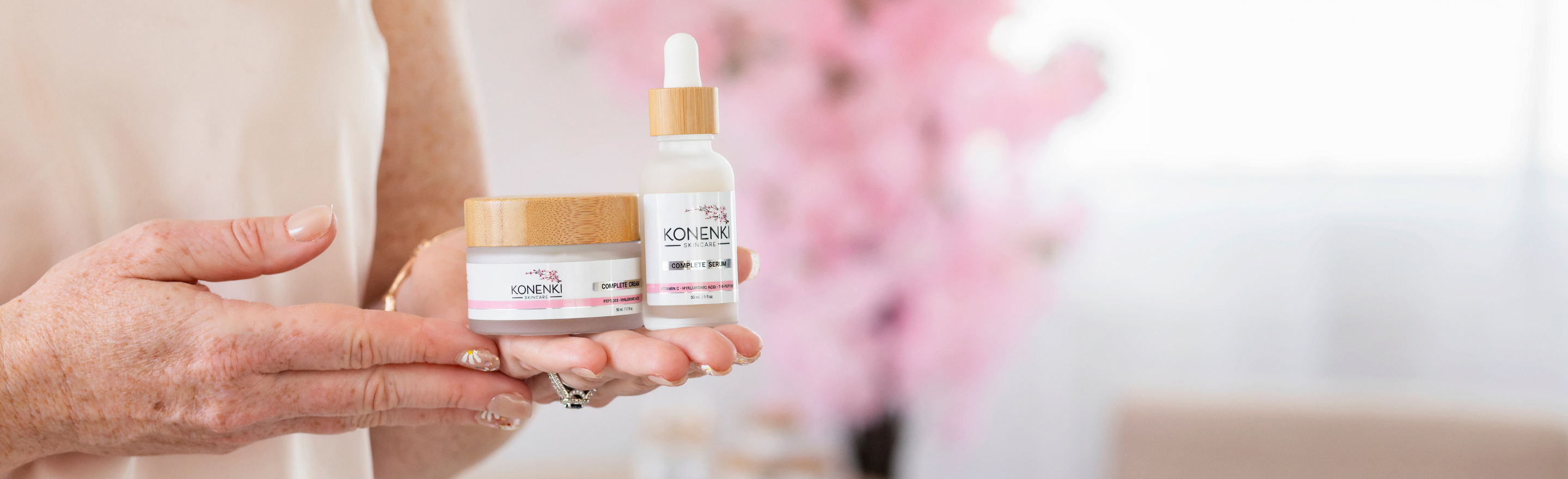 The Konenki Complete Serum & Cream Duo.